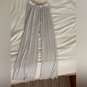 Cotton cream sleep pants